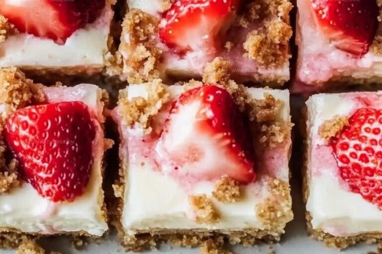 Strawberry Cheesecake Bars Recipe
