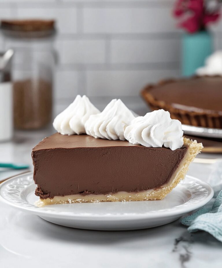 Easy Chocolate Pie Recipe