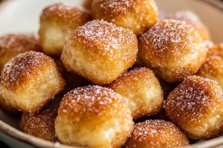 Cinnamon Sugar Pretzel Bites Recipe