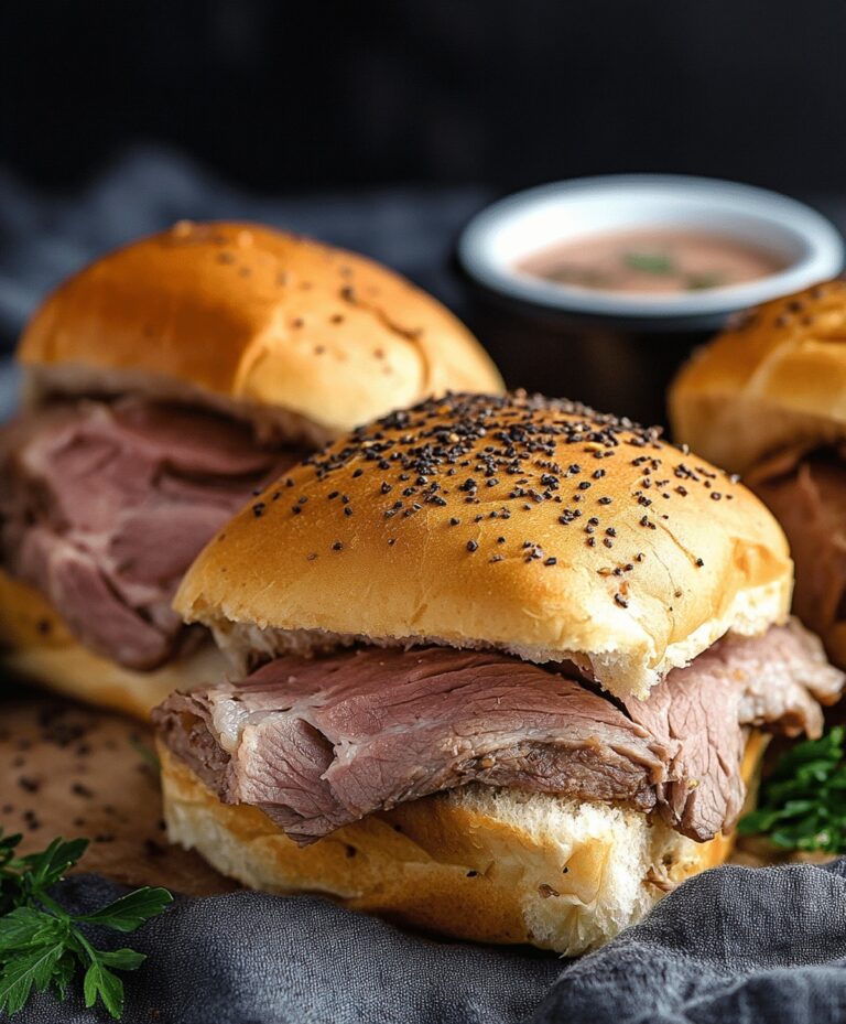 Roast Beef Sliders Recipe