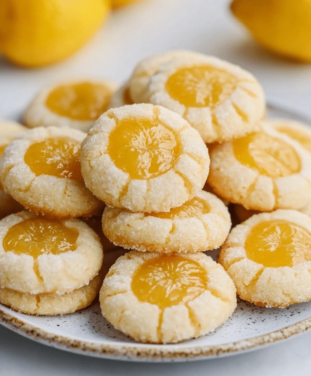 Lemon Thumbprint Cookies Recipe