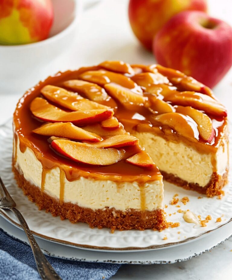 Caramel Apple Cheesecake Recipe