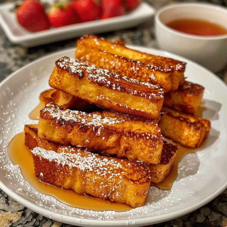 Air Fryer French Toast Sticks Recipe