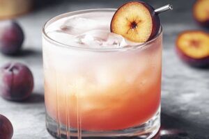 Plum Bourbon Sour Recipe