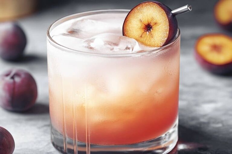 Plum Bourbon Sour Recipe
