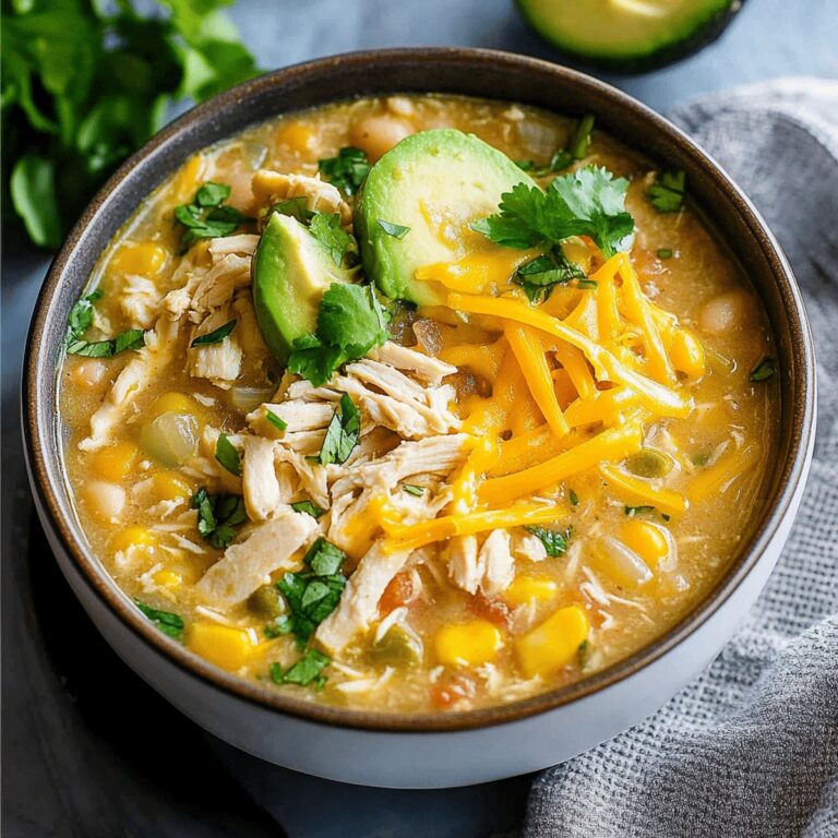 Healthy White Chicken Chili Recipe