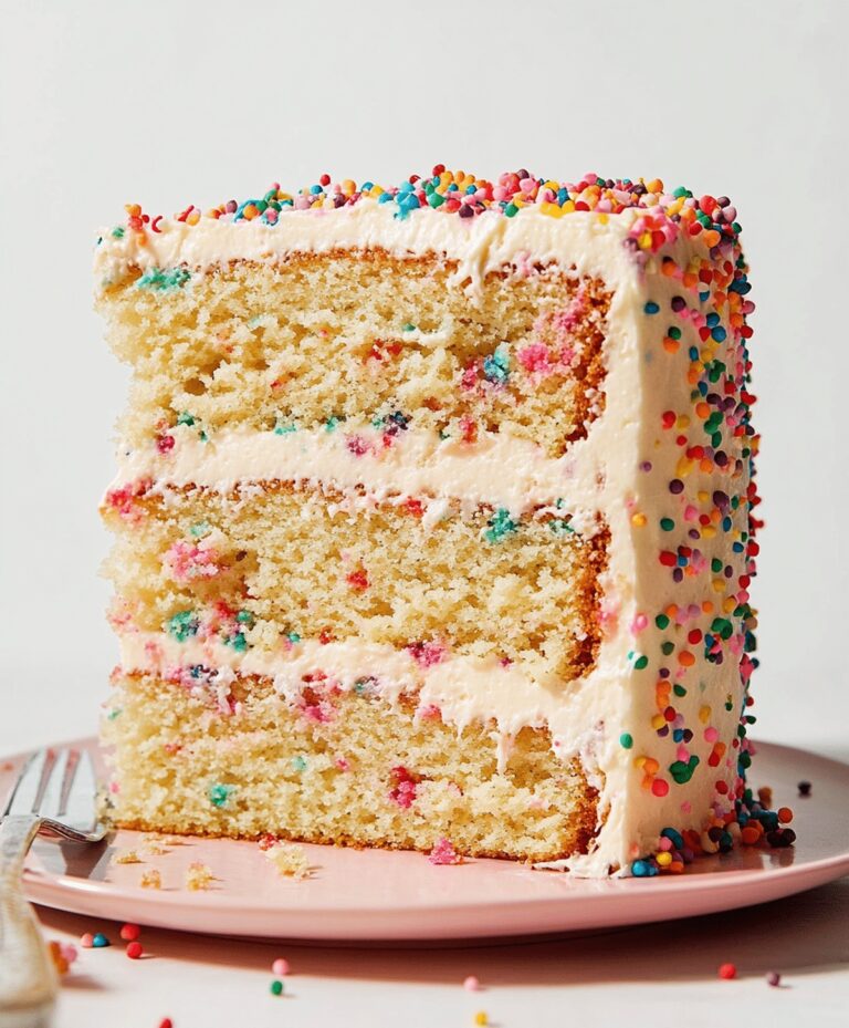 Confetti Layer Cake Recipe