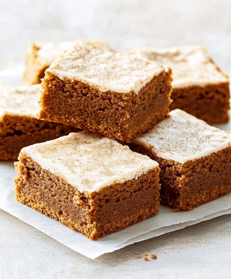 Gingerbread Cookie Bars Recipe
