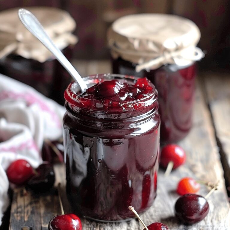 Homemade Cherry Jam Recipe