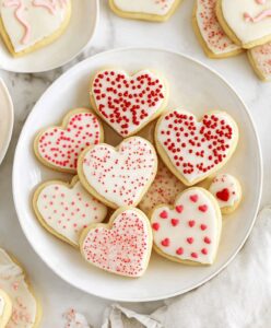 Heart-shaped Sugar Cookies Recipe