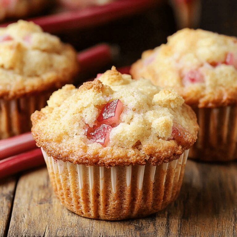 Rhubarb Muffins Recipe