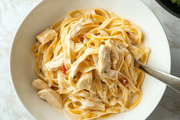 Chicken Fettuccine Alfredo Recipe