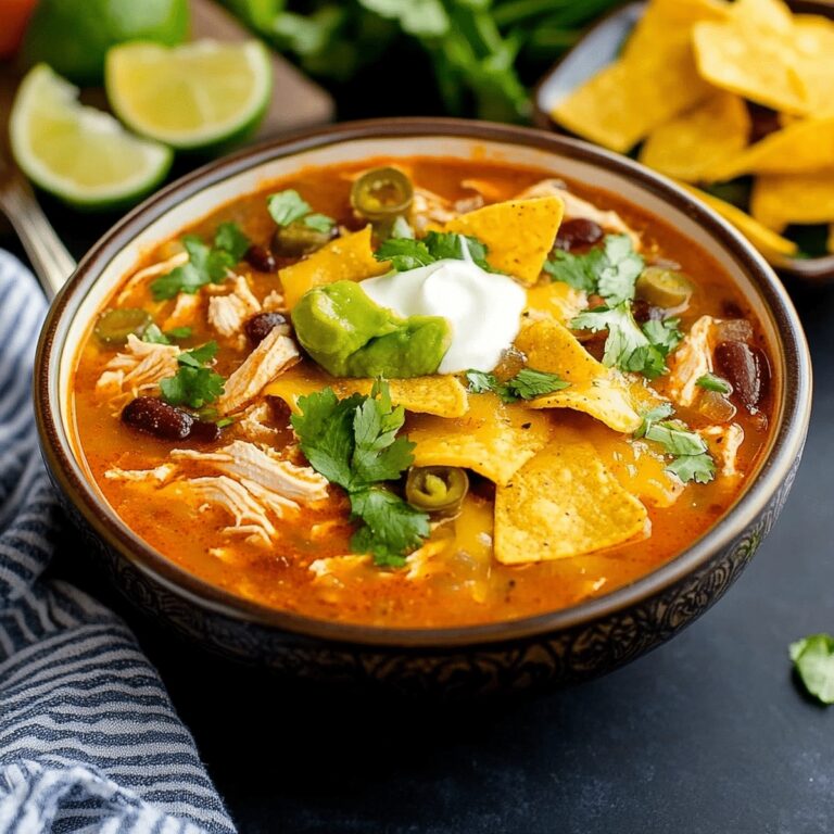 Chicken Enchilada Soup Recipe