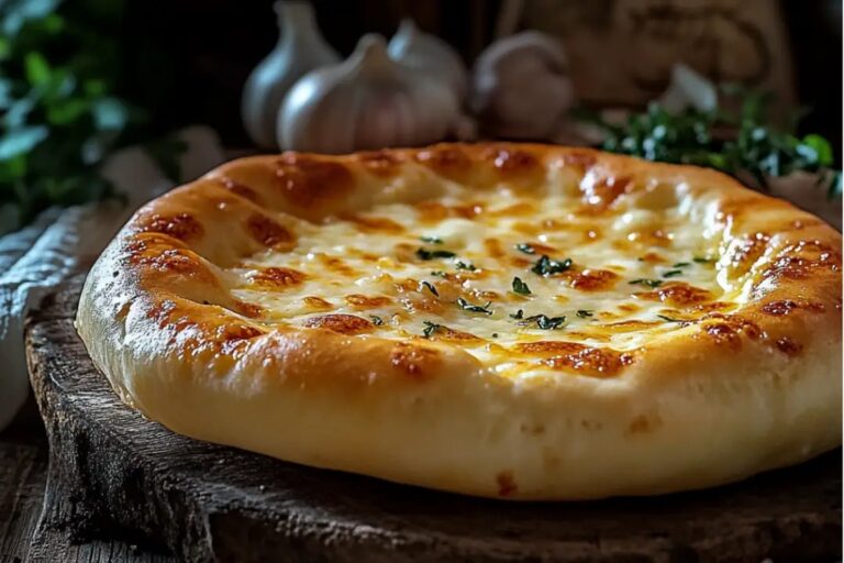 Imeruli Khachapuri Georgian Cheese-Filled Bread Recipe