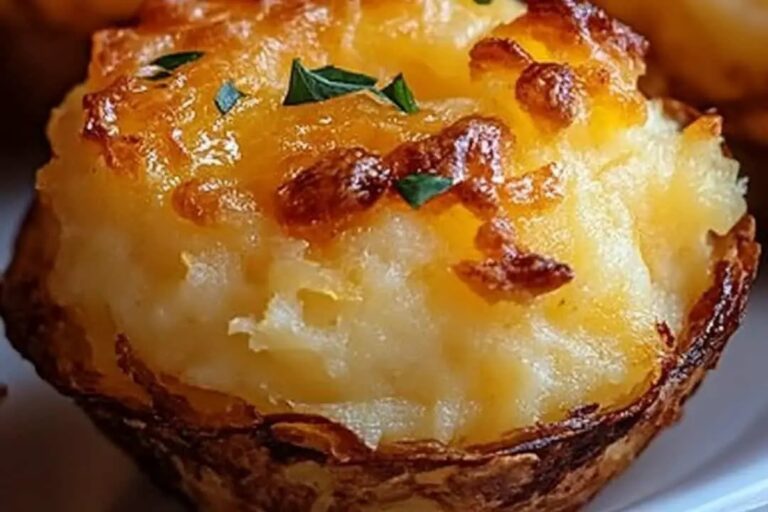 Cheesy Mashed Potato Puffs Recipe