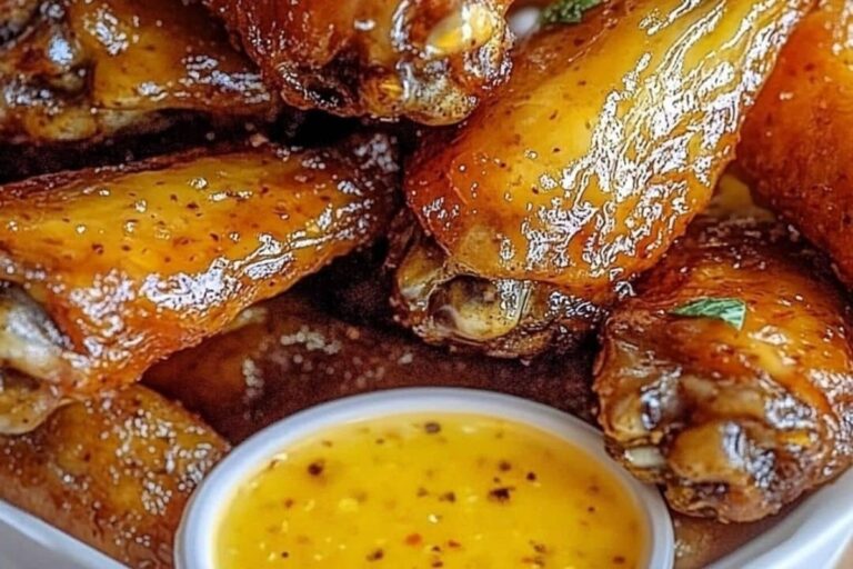Honey Lemon Pepper Wings Recipe