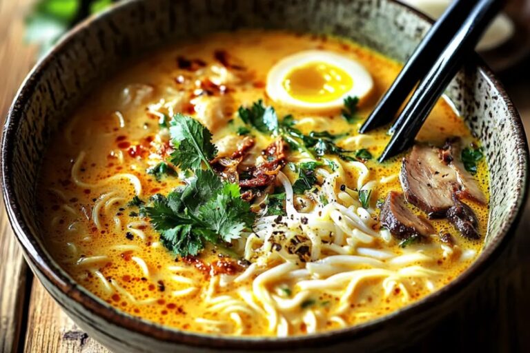 Spicy Coconut Curry Ramen Recipe