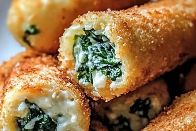 Spinach and Cheese Croquettes Recipe