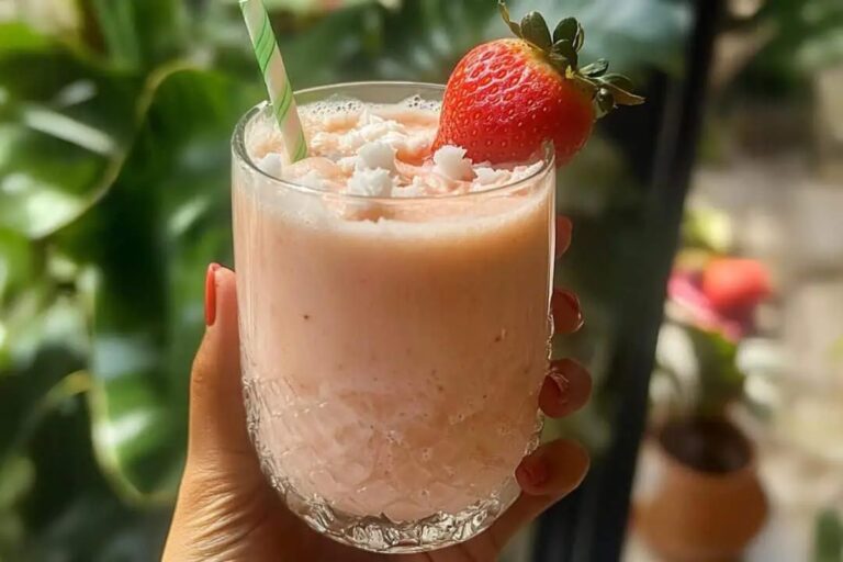 Strawberry Coconut Cooler Recipe