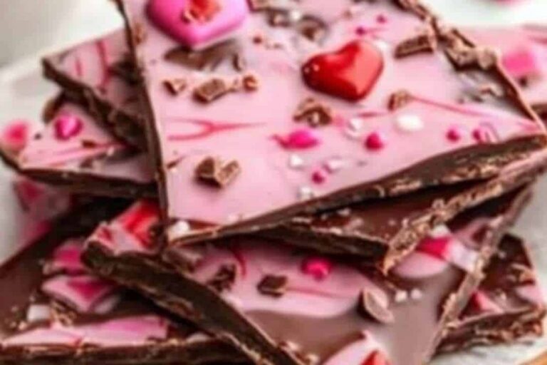 Valentines Day Chocolate Bark Recipe