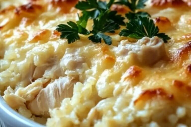 Fluffy Angel Chicken and Rice Casserole Recipe