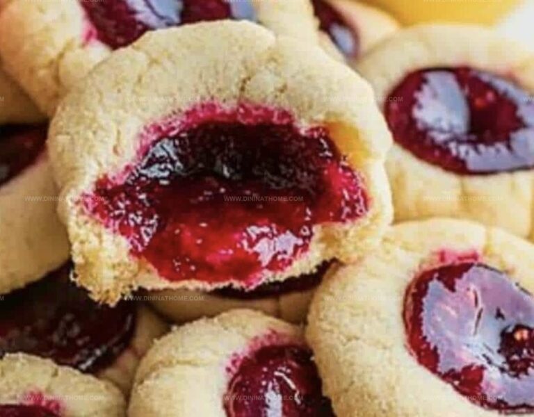 Raspberry Thumbprint Cookies Recipe