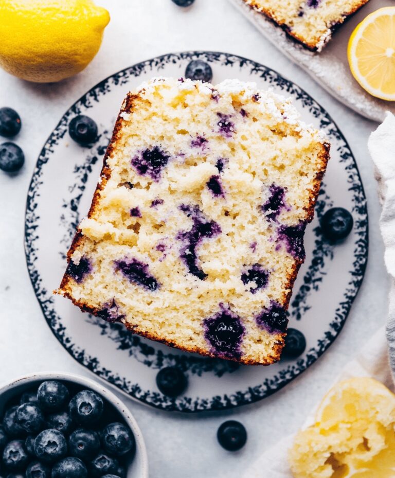 Lemon Blueberry Bread Recipe