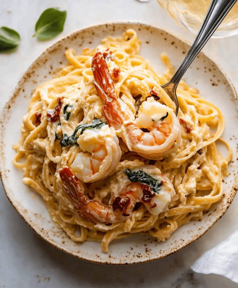 Creamy Marry Me Shrimp Pasta Recipe