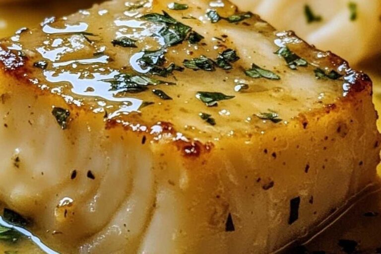 Garlic Butter Cod Recipe