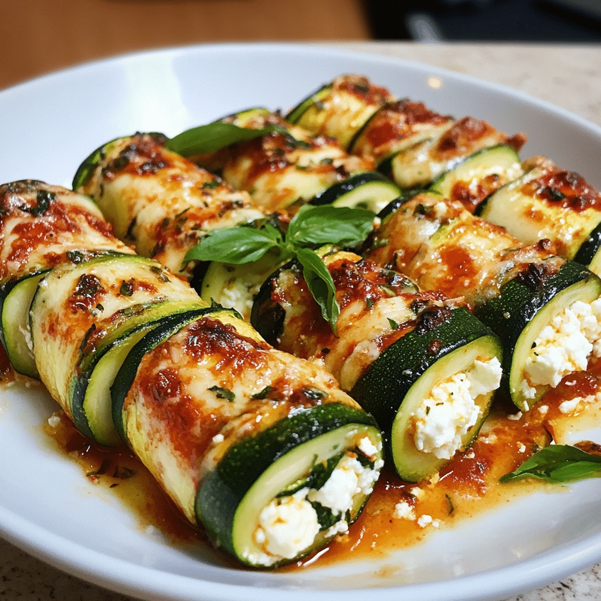 Zucchini Ricotta Rolls Recipe