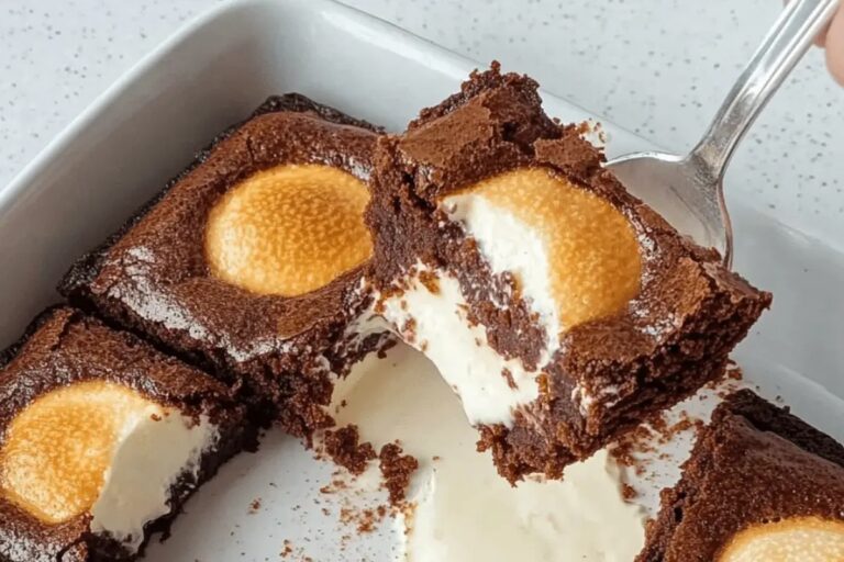 Hot Cocoa Brownies Recipe