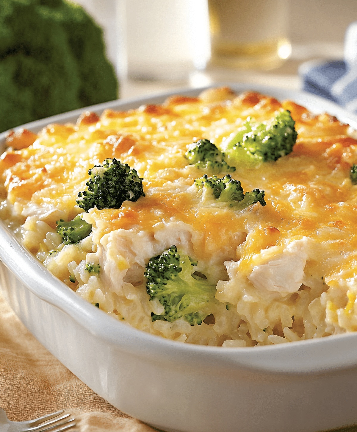 Chicken Broccoli Rice Casserole Recipe
