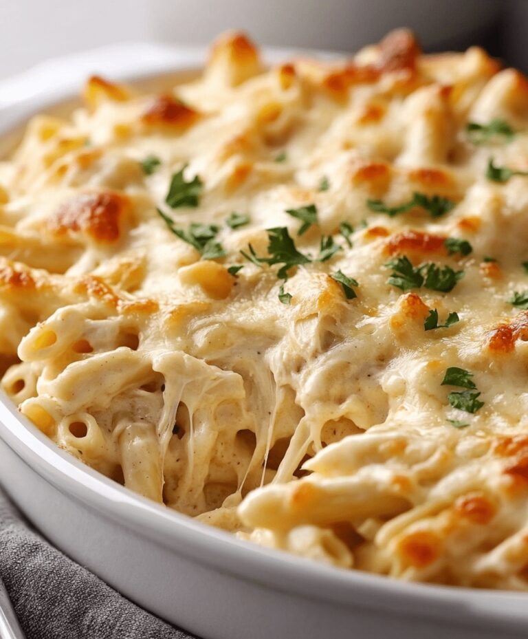 Chicken Alfredo Casserole Recipe