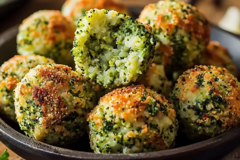 Broccoli Cheese Balls Recipe