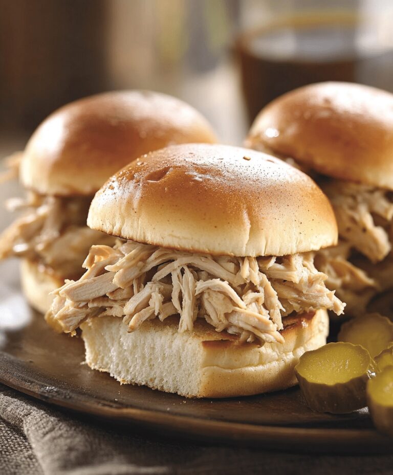 Crock Pot Mississippi Chicken Sliders Recipe