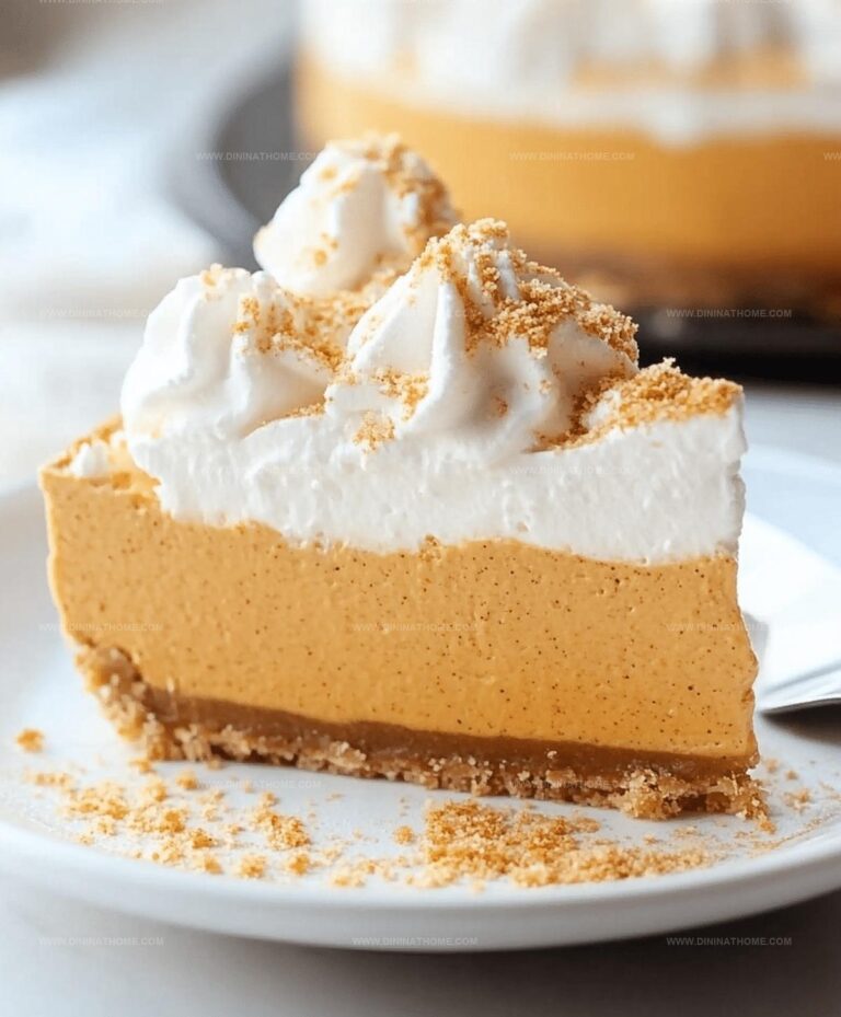 No-Bake Pumpkin Cheesecake Recipe