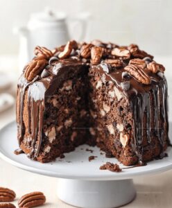 Chocolate Pecan Dream Cake Recipe
