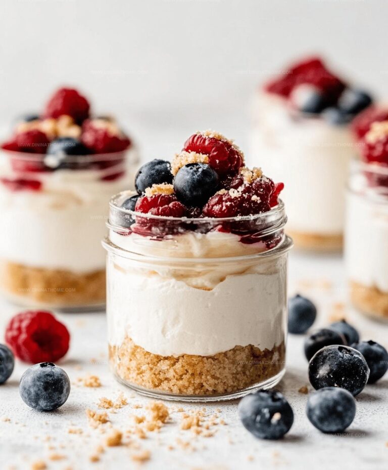 No-Bake Cheesecake Jars Recipe