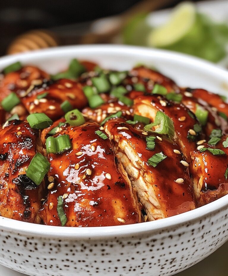 Honey Sriracha Chicken Recipe
