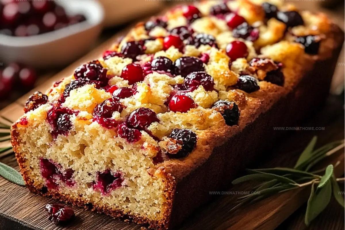 Cranberry Orange Bread Recipe