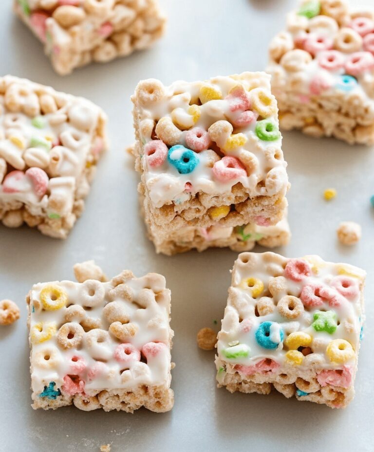 White Chocolate Lucky Charms Treats Recipe