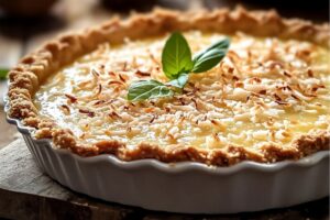French Coconut Pie Recipe