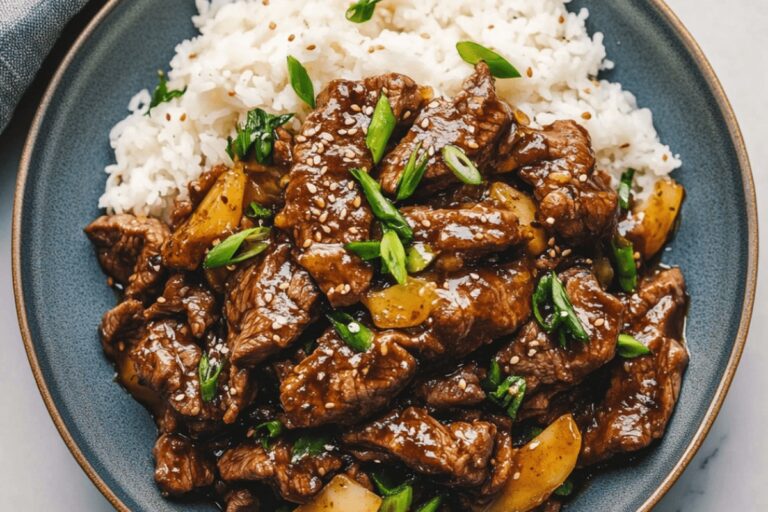 Maple Ginger Beef Recipe