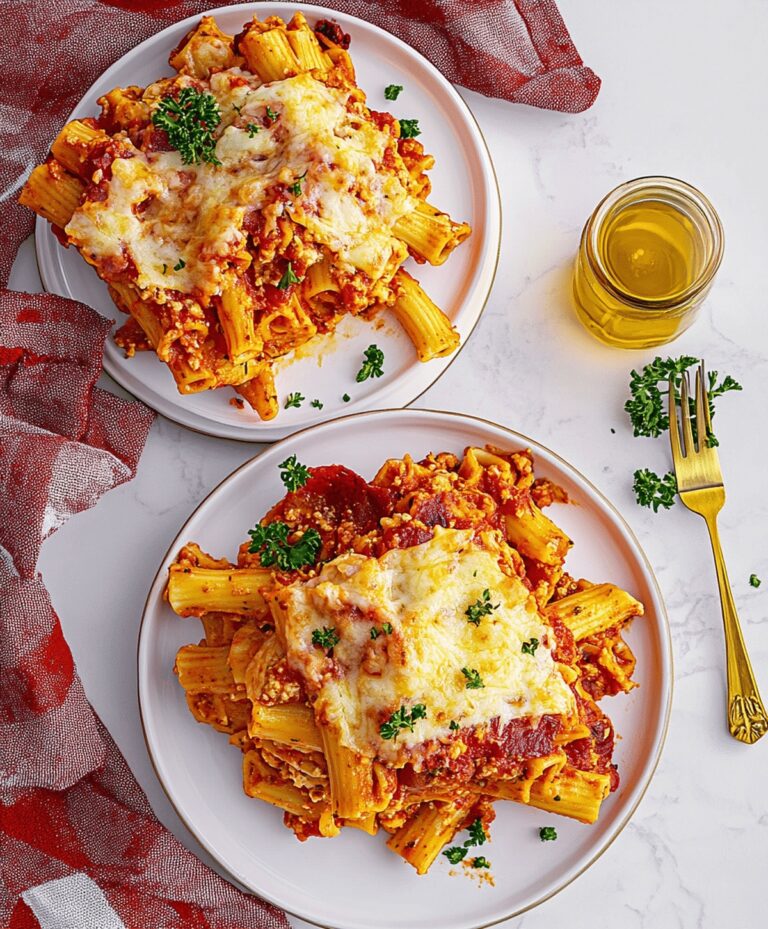 Million Dollar Baked Ziti Recipe