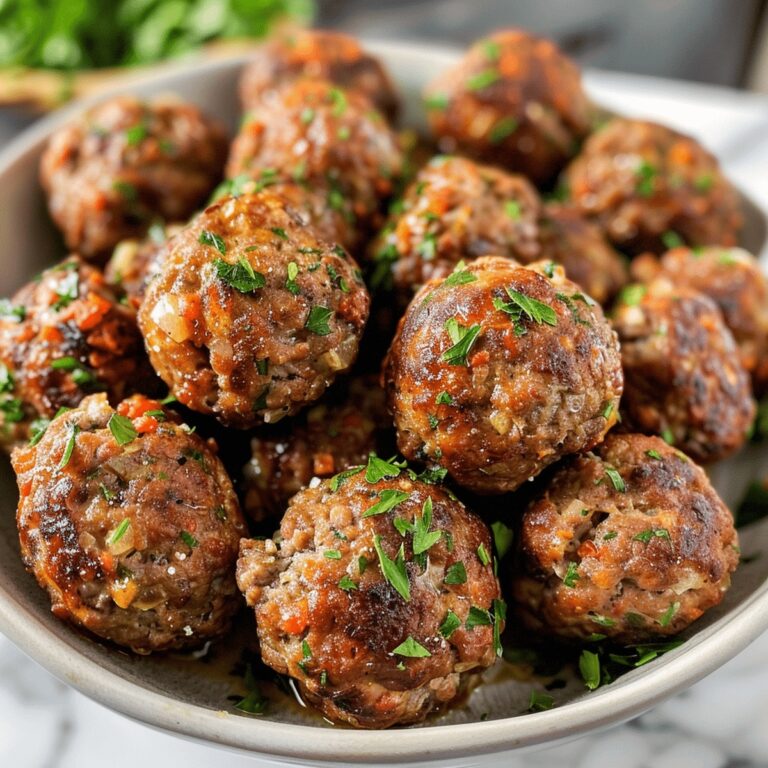 Air Fryer Meatballs Recipe