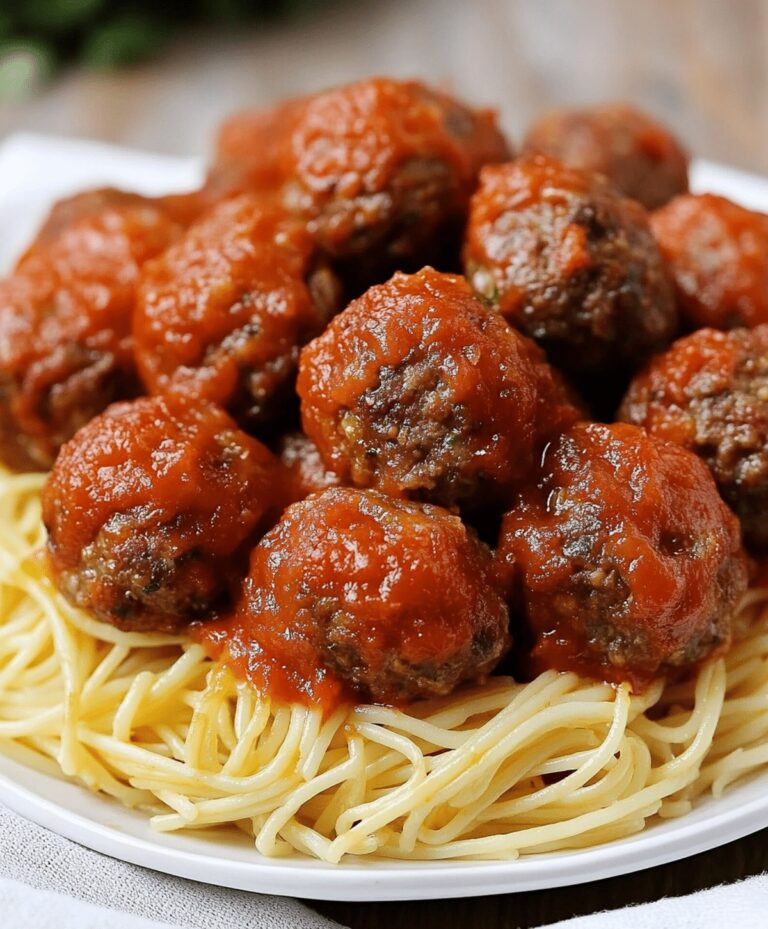 The Best Baked Meatballs Recipe
