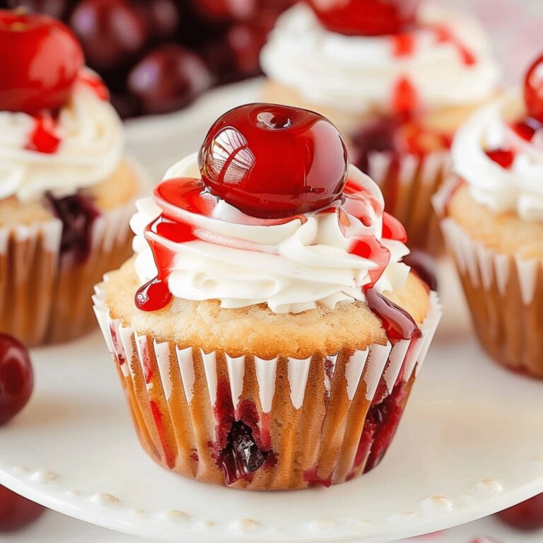 Cherry Pie Cupcakes Recipe