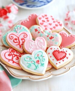 How To Decorate Simple Valentines Day Cookies With Royal Icing Recipe