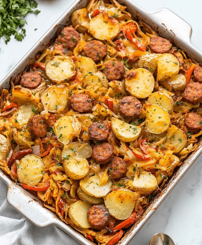 Potato, Pepper, And Sausage Bake Recipe