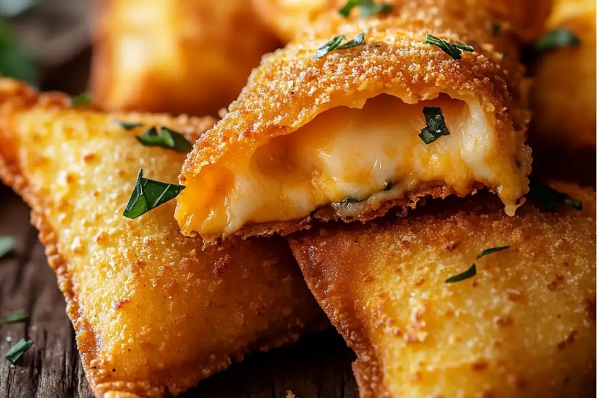 Fried Ravioli With Marinara Dipping Sauce Recipe